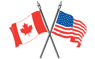 Logo du Groupe interparlementaire Canada–États-Unis