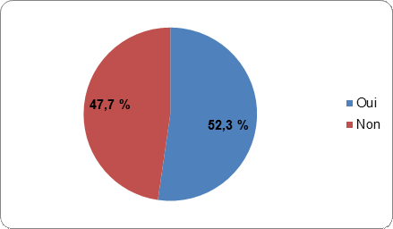 Figure 4 : Quand
    vous votez, avez-vous l'impression que votre vote « compte»?