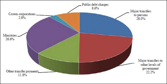 Figure 2 – Composition of Expenses for 2015–2016